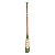 Remo Decorativo Verde com Bege e Branco 130cm em Madeira - Imagem 4