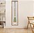 Quadro em Linho com Remo Verde e Bege em Madeira 140x35 - Imagem 1