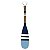 Remo Decorativo Ponta Azul Claro 55 cm em Madeira Pinus - Imagem 3