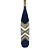 Remo Decorativo X Azul Claro, Branco e Azul Marinho 130cm em Madeira - Imagem 5