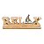 Enfeite Palavra Relax em Madeira 15,5x38x7 cm - Imagem 3