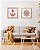 Kit com 2 Quadros Âncora e Timão 45x45 em Madeira - Imagem 1