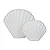 Kit 2 Vasos Concha Shell Brancos em Cerâmica - Imagem 4