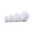 Cabideiro e Porta-chaves Conchas Branco em Madeira e Resina 39x9,5x5,5 cm - Imagem 4