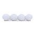 Cabideiro e Porta-chaves Conchas Branco em Madeira e Resina 39x9,5x5,5 cm - Imagem 6