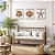 Kit 3 Quadros Náuticos Concha, Estrela e Coral em Madeira Decoração Náutica Praia - Imagem 1