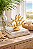 Enfeite Decorativo Coral Dourado em Cerâmica 18,5x20x5,5 Decoração náutica - Imagem 1