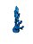 Enfeite Decorativo Coral Azul Marinho em Cerâmica 18,5x20x5,5 Decoração náutica - Imagem 4
