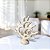 Enfeite Decorativo Coral Bege em Cerâmica 18,5x20x5,5 Decoração náutica - Imagem 3