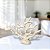 Enfeite Decorativo Coral Bege em Cerâmica 18,5x20x5,5 Decoração náutica - Imagem 1