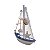 Mini Veleiro Decorativo em Madeira Modelo Sortido 15x11x3 cm - Imagem 4