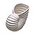 Vaso Concha Nautilus Branco em Cerâmica 14x20x10 cm - Imagem 3