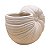Vaso Concha Nautilus Branco em Cerâmica 11x13x8,5 cm - Imagem 3