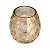 Vaso Conchas Âmbar em Vidro 18x15x15 cm - Imagem 3