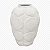 Vaso Decorativo Conchas Médio Branco em Cerâmica 20x15x15 Decoração Náutica Praia - Imagem 2