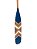 Kit 2 Remos Azul Marinho com Cinza 100 cm Decoração Náutica Praia - Imagem 3