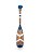 Kit 2 Remos Decorativos Azul Marinho com Cinza 55 cm Decoração Náutica Praia - Imagem 2