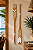 Kit 2 Remos Bege e Branco 100 cm Decoração Náutica Praia - Imagem 1