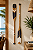Kit 2 Remos Azul Marinho e Branco 100 cm Decoração Náutica Praia - Imagem 1