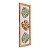 Quadro Decorativo Folhas 59x21 cm em Madeira e Linho - Imagem 4