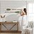 Kit 2 Remos Decorativos Ponta Branca e Verde 100 cm Decoração Náutica Praia - Imagem 2