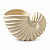 Vaso Decorativo Nautilus Bege em Cerâmica - Imagem 4