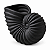 Vaso Decorativo Nautilus Preto em Cerâmica - Imagem 2