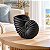 Vaso Decorativo Nautilus Preto em Cerâmica - Imagem 1