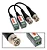 Conector Par De Video Balun P/ Cameras Hd Cvi Tvi Analog - Imagem 1