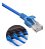 Cabo De Rede Cat5e 15 Metros Azul Crimpado Lan Ethernet - Imagem 4