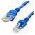 Cabo De Rede 2 Metros Patch Cord Azul Cat5e Alta Velocidade - Imagem 2