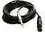 Cabo Microfone P10 Mono Macho X Xlr Femea 5 Metros - Imagem 1