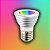 Lâmpada Led 16 Cores Rgb + Controle 24 Funções 3w E27 Spot - Imagem 2