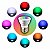 Lâmpada Led 16 Cores Rgb + Controle 24 Funções 3w E27 Spot - Imagem 7