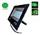 Refletor Led 100w Holofote Bivolt Prova Dágua Ip66 Verde - Imagem 1