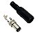 Kit 100 Conectores P4 Macho Jack 2.1mm Com Rosca P/ Solda - Imagem 2