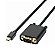 Cabo Adaptador Mini Displayport Macho X Vga 1.8 Metros - Imagem 2
