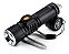 Lanterna Super Led Luz Negra Brilhante Usb Recarregavel - Imagem 1