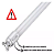 Kit 5 Lampada Led 9w T8 Tubo Tubular 60cm Branco Puro 6500k - Imagem 2