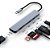 Hub Adaptador Usb Tipo C 7 Em 1 Compatível Macbook M1 E M2 - Imagem 1