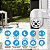 Camera Ip Wifi Full Hd 1080p Infravermelho Prova D'agua - Imagem 5