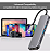 Adaptador Hub Usb 3.0 Tipo C 6 Em 1 Conversor Hdmi Type C Sd - Imagem 3