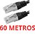 Cabo De Rede Blindadagem Ftp Cat6 Rj45 60 Metros 1000mbps - Imagem 1