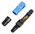Kit Cartela 10 Conectores De Fibra Optica Sc/pc Reutilizavel - Imagem 2