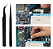 Kit Ferro Solda E Sugador + Multimetro Estanho 60w 110v - Imagem 9