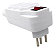Adaptador Benjamin 4 Saídas 10a Bivolt C/ Interruptor - Imagem 3