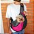 Cãoguru Bolsa Transporte Caes Gatos Resistente Canguru Rosa - Imagem 3