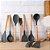 Kit 12 Utensílios De Cozinha Em Silicone E Cabo De Madeira - Imagem 4