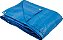 Lona Polietileno 100 Micras 3x3m 70g/m2 1 Ilhos P/ Metro - Imagem 1