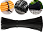 Abraçadeira De Nylon Preta 300x4,8mm Pacote Com 100und Ajax - Imagem 1